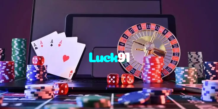 Luck91 casino presented on mobile device in Pakistan with slots and live games